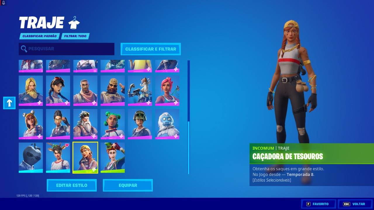 CONTA FORTNITE ANTIGA + GTA V epic games, COM PASSE DA SEASON 4,