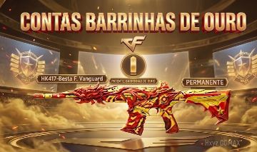 Contas Crossfire - Barrinha de Ouro (Ranked Aberta) + Hk Permanente