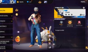 Conta de Free Fire