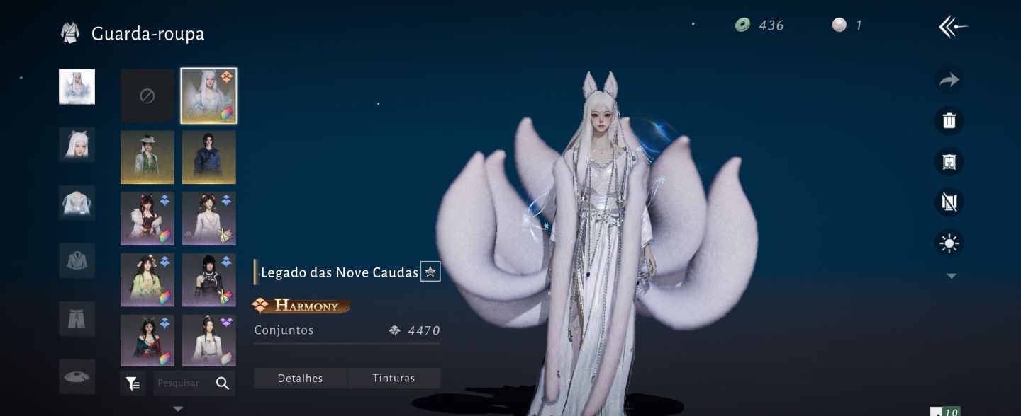 Conta where winds meet | skin lendária/cabelo lendário - skins de passe e loja
