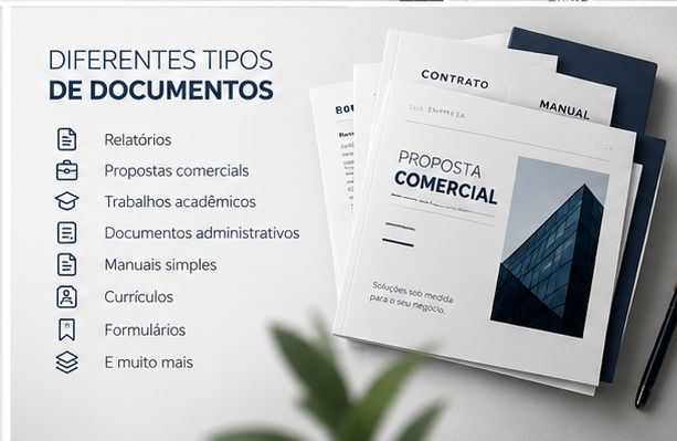Formatação e Modernização de Documentos | Word, PDF e Relatórios Profissionais