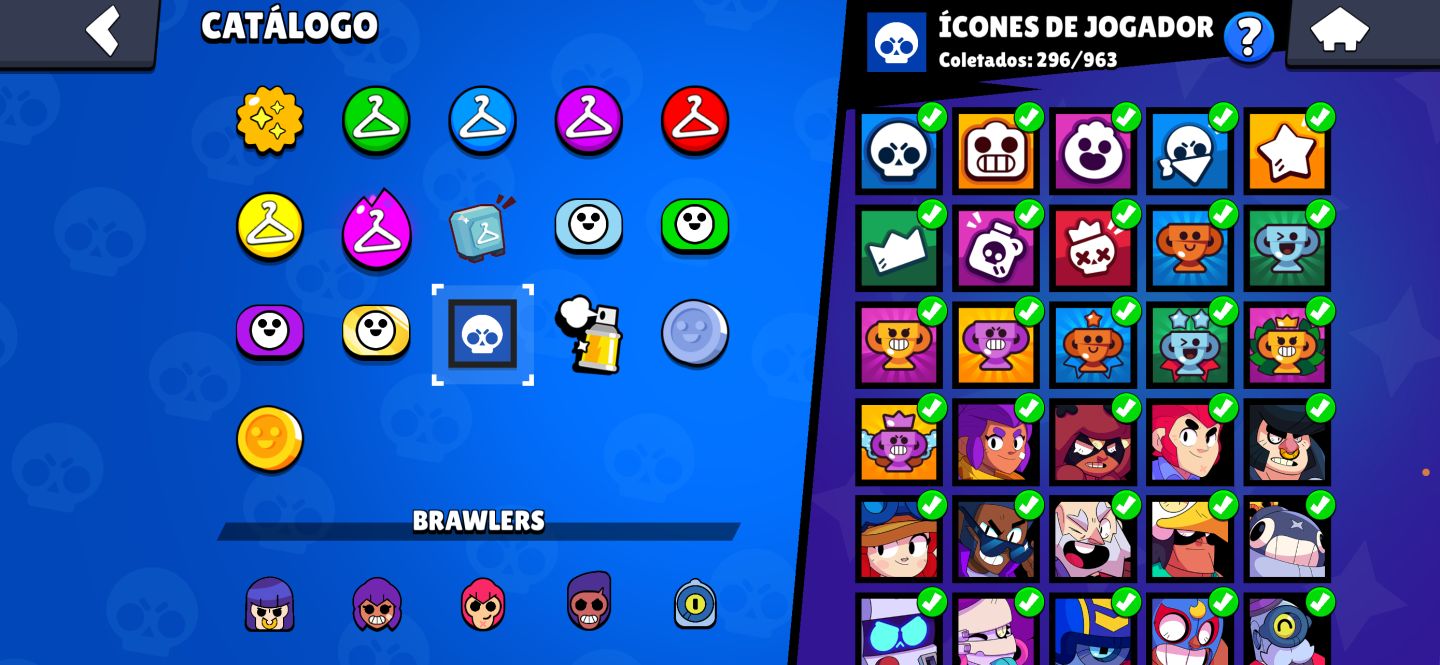 CONTA DE BRAWL STARS COM 44188,228 SKINS