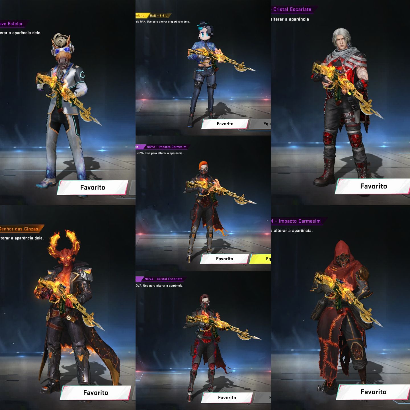 CONTA BLOOD STRIKE TOPZERAA COM MUITAS SKINS FULL ACESSO