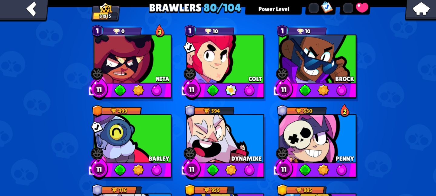 CONTA SUPERCELL(BRAWL/CLASH,ROYALE E CLANS))