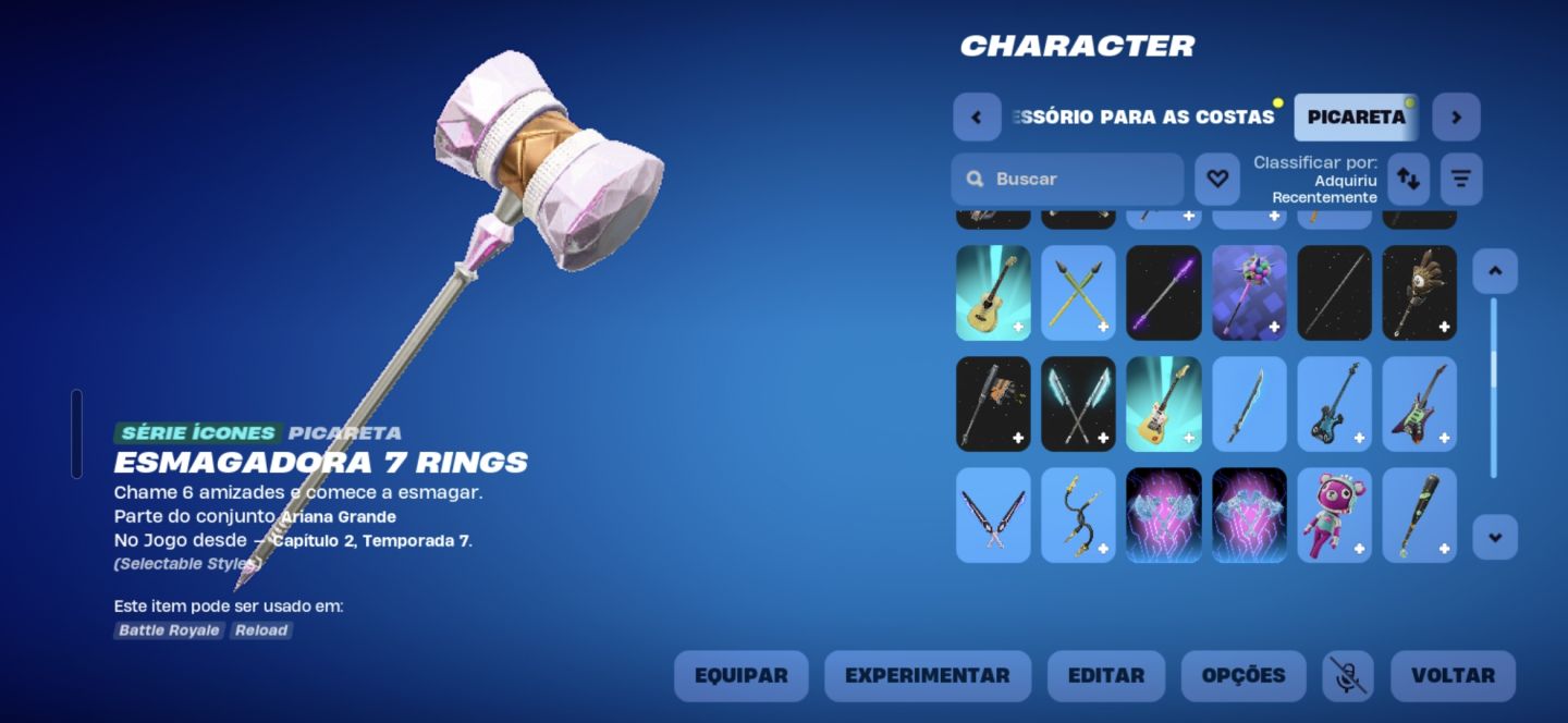 Conta Fortnite (full acesso)