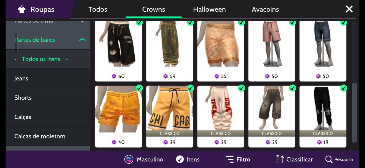 Conta masculina super rara de avk, preço a negóciar !!!!