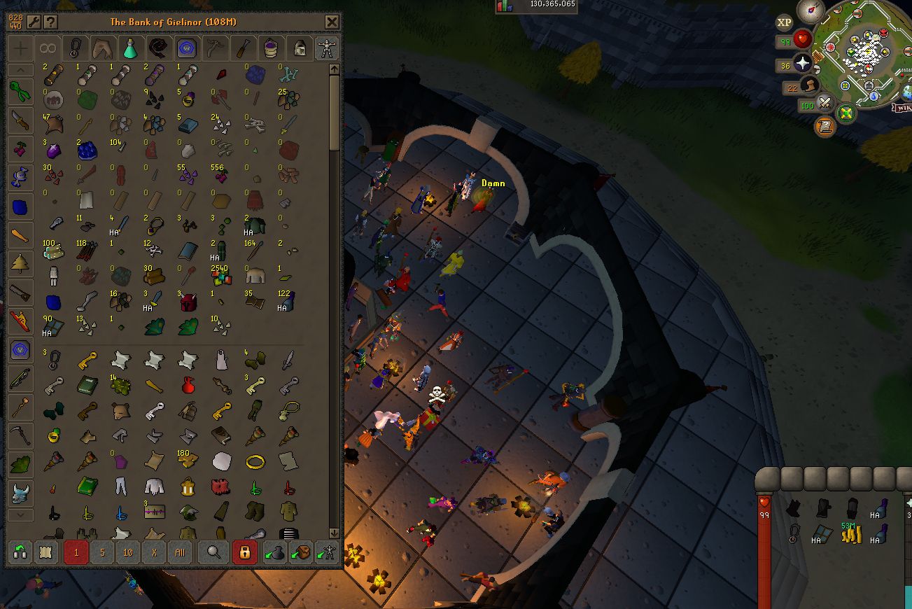 CONTA OSRS | 21 ANOS | QUEST CAPE | +500M EM ITENS + CONTA RS3