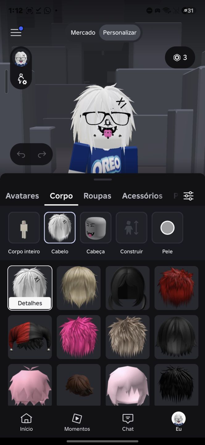 Conta de Roblox - 7k de robux gastos | Focada em skins masculinas