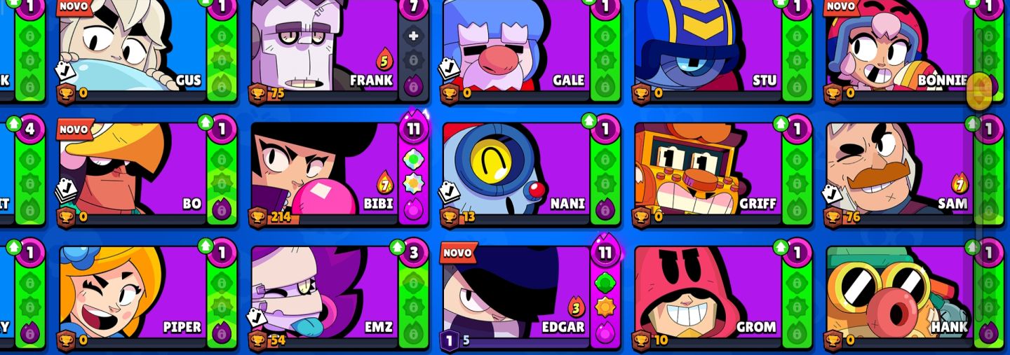 Conta Brawl stars 2024
