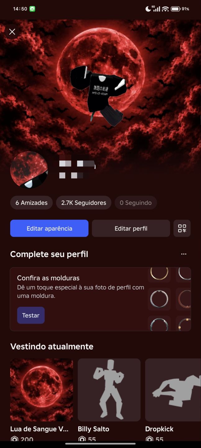 CONTA DE ROBLOX COM KORBLOX + HEADLESS