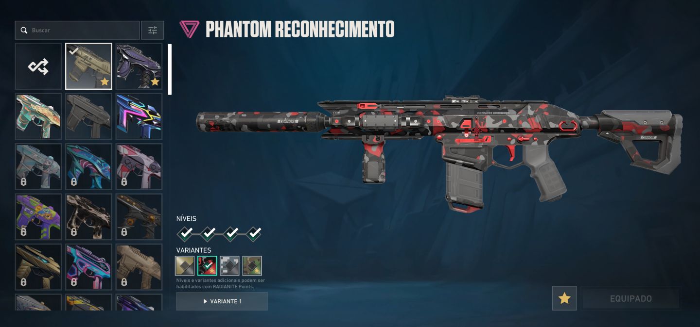 CONTA VALORANT COM SKINS ( R$1650+ GASTOS )