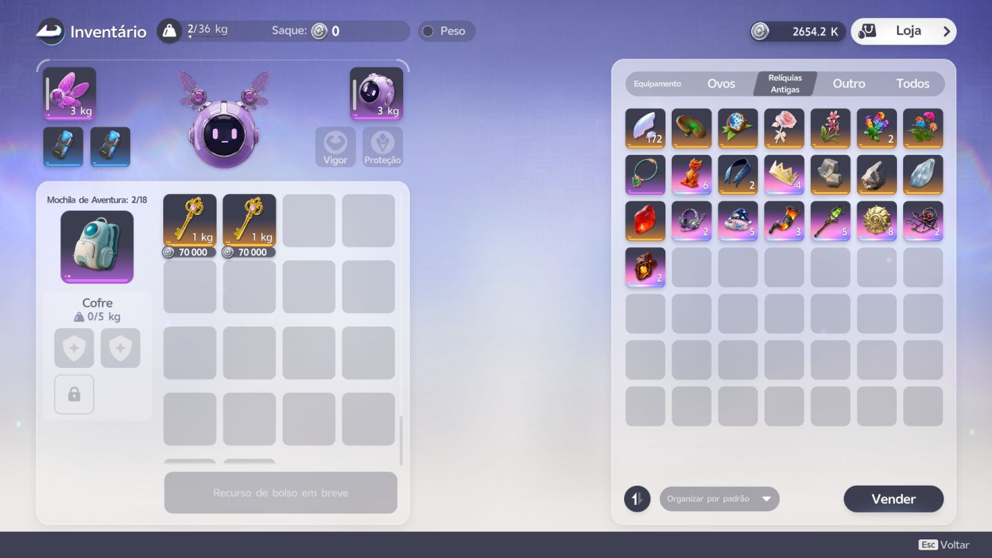 Conta Aniimo lvl 59 11 prismanas únicos cintilantes, mt recurso, guardado