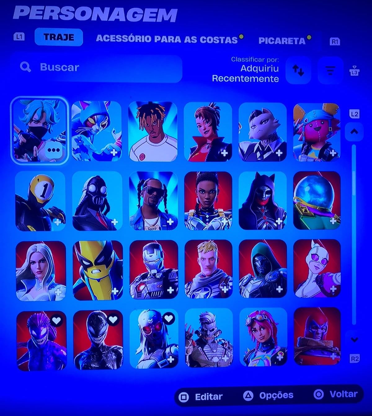 Conta Fortnite com Travis Scott e várias outras skins + Salve o mundo !!!