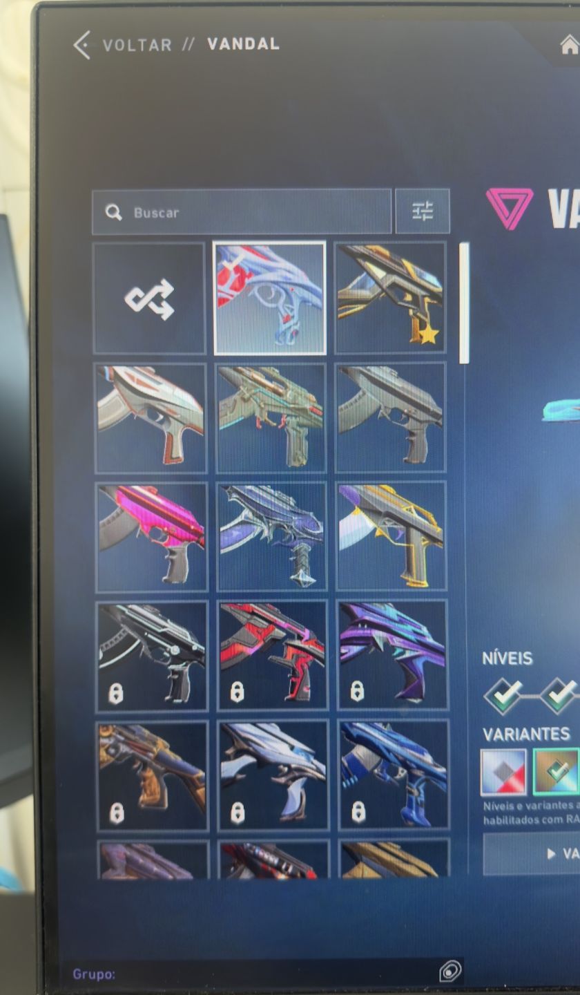 CONTA VALORANT | CHAMPIONS 2023 | 5 FACAS | 8+ VANDALS | MUITAS SKINS