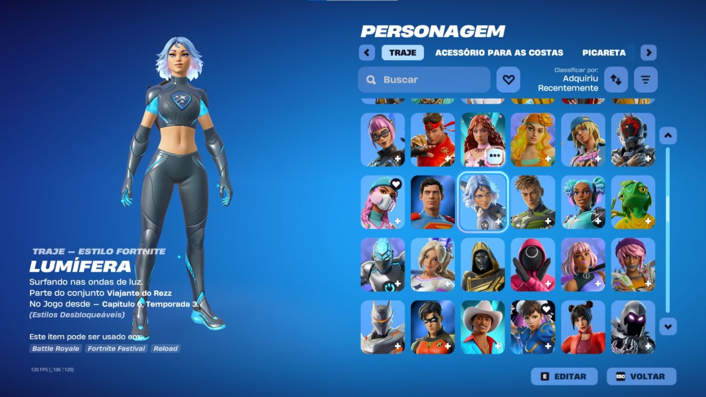 CONTA FORTNITE RARA COM 226 SKINS! SEASONS 2, 3, 4 E MUITO MAIS !!