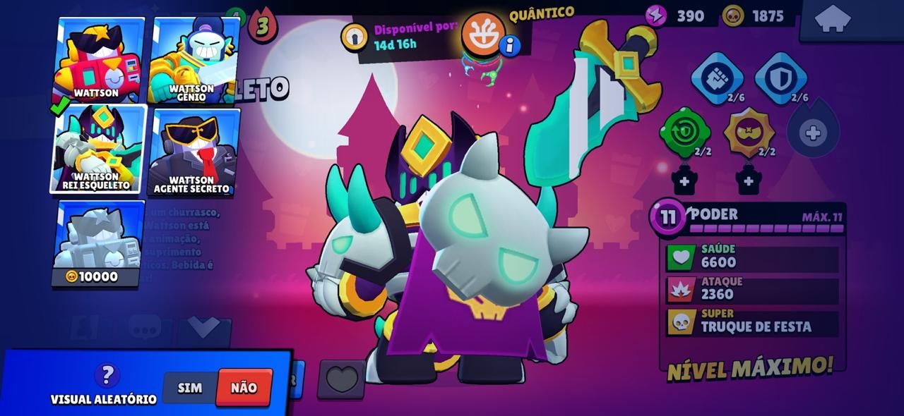Conta de brawl, muito boa