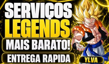 SERVIÇOS DRAGON BALL LEGENDS FARM, GEMAS, ITENS, TITULOS, PVP
