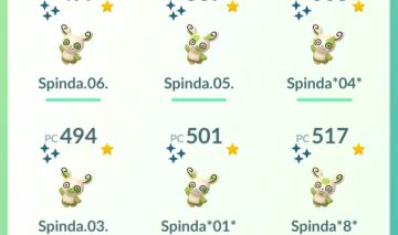 Pokémon spinda shine