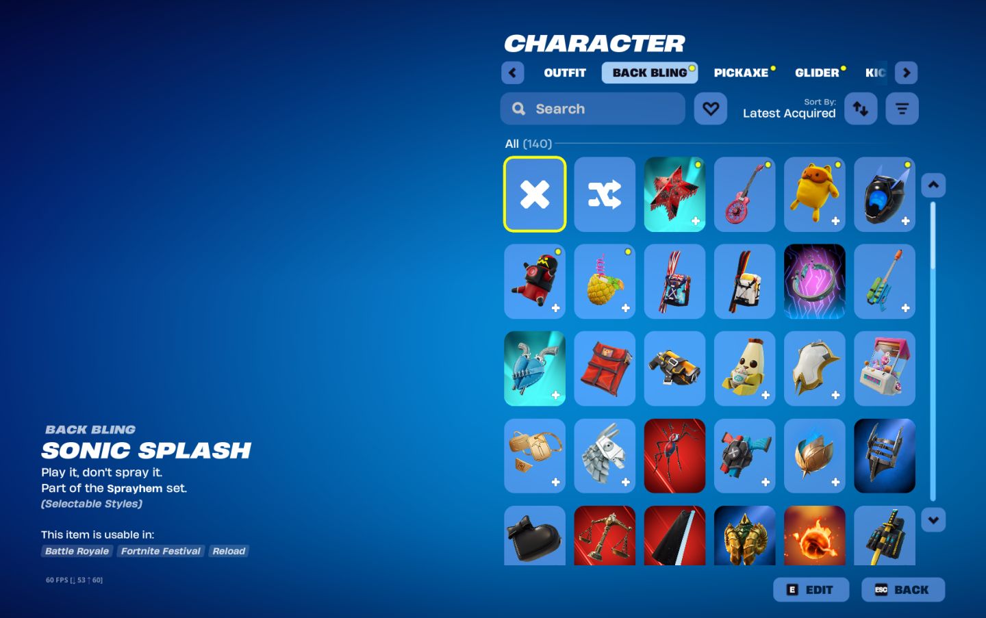 Conta fortnite 129 skins