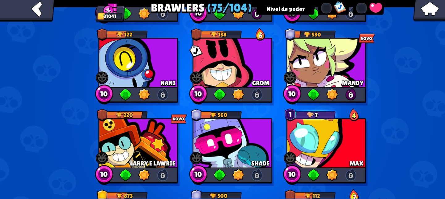 Conta De Brawl Stars