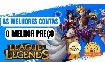 CONTAS LOL SMUFF ESCOLHA SEU ELO E DIVIRTA-SE