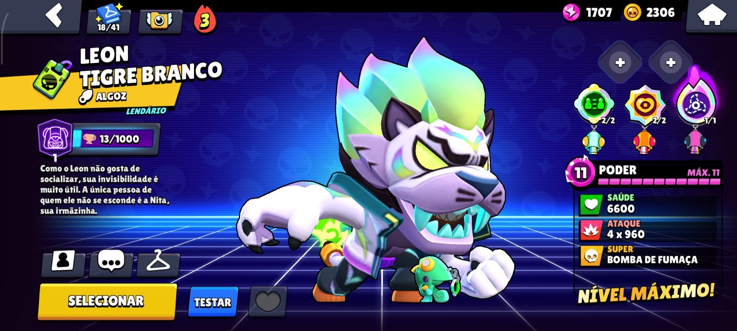 Conta de Brawl muito upado com 285 skins