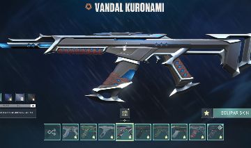 Conta Valorant Vandal Kuronami, muito+ skins
