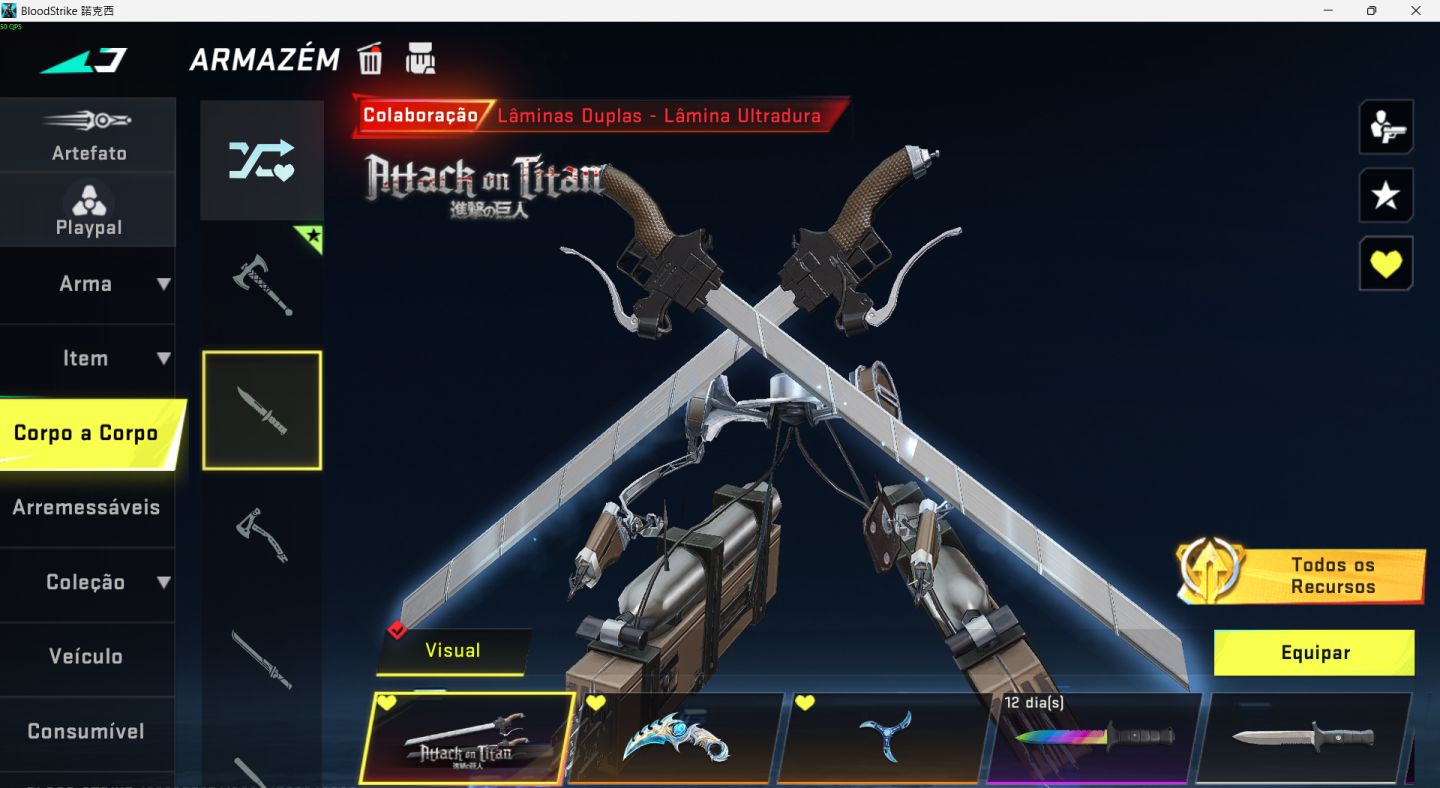 CONTA DO BLOOD STRIKE PRA LOGO