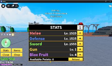 CONTA BLOX FRUITS LVL 1500+DRAGON, BUDDHA, LIGHT E DARK PERMANENTES + DARK BLADE