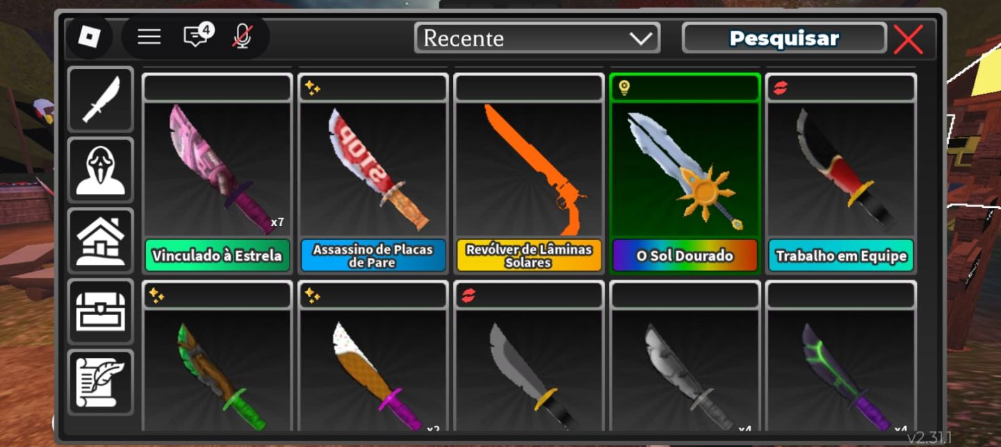 CONTA DE ROBLOX COM VARIOS PROGRESSOS.
