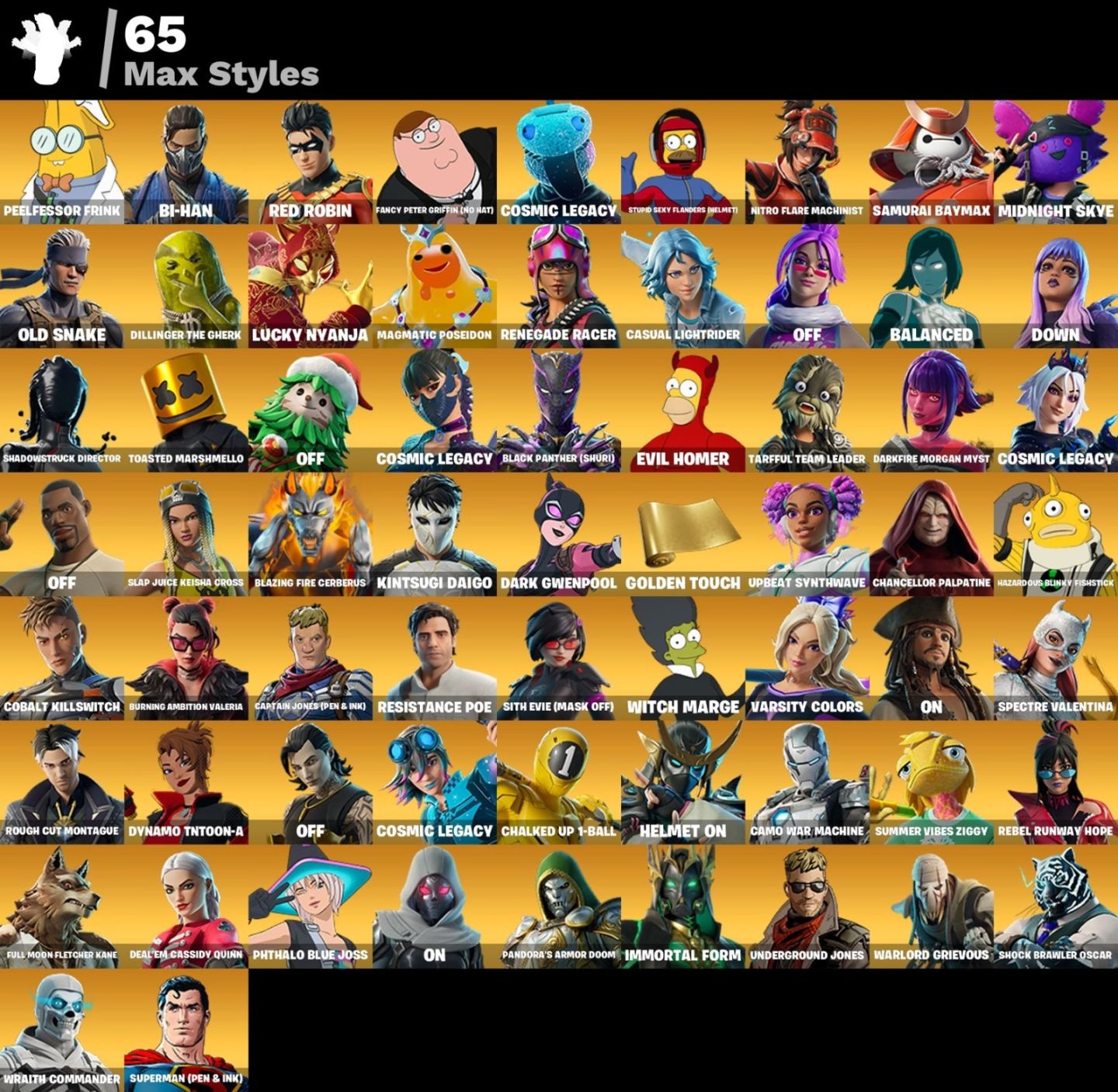 CONTA DE FORTNITE COM 157 SKINS | Spider-Man | PROMOÇÃO!