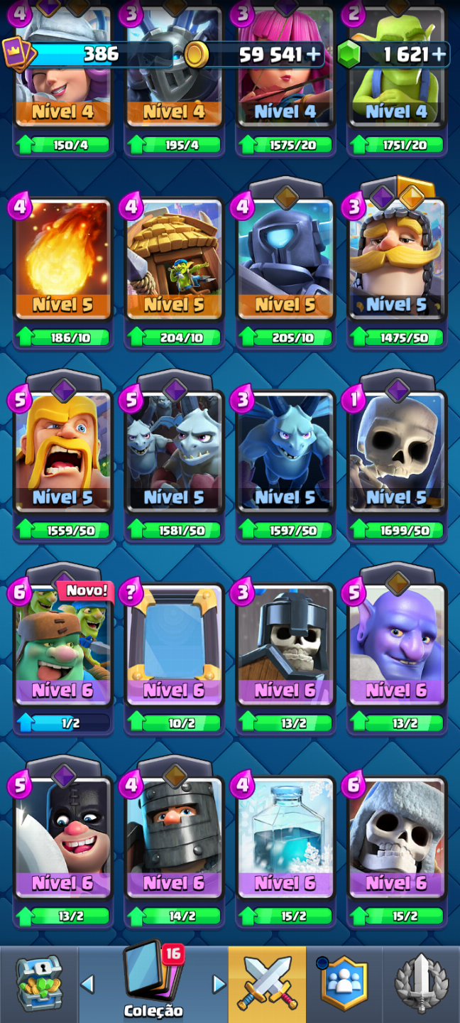 CLASH ROYALE | 2819 TROFÉUS | 78 CARTAS | NÃO COMECE DO ZERO! EMBLEMA DE 9 ANOS