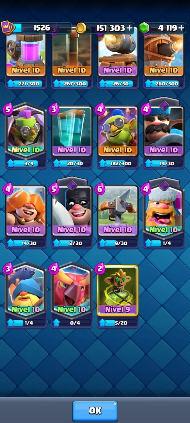 Conta Clash Royale à venda nível avançado!