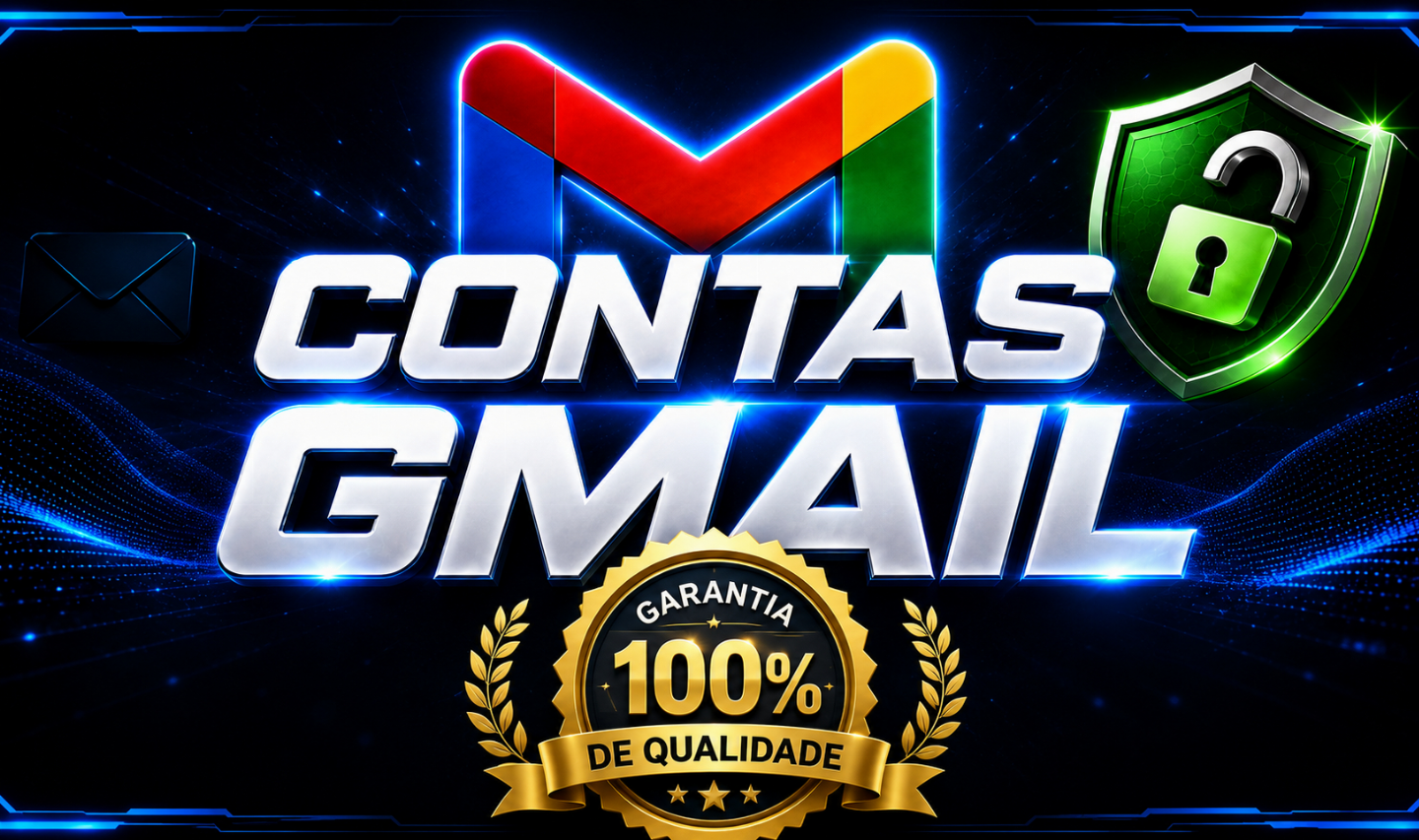 [QUEIMA DE ESTOQUE] CONTAS GMAIL IP BR | SEM SMS | ENVIO AUTOMÁTICO