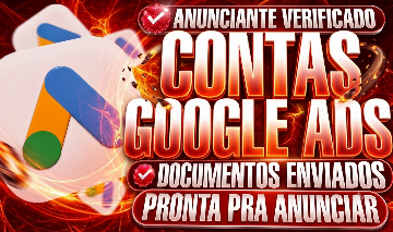 CONTAS GOOGLE ADS VERIFICADAS (DOCS OK) PGTO MANUAL
