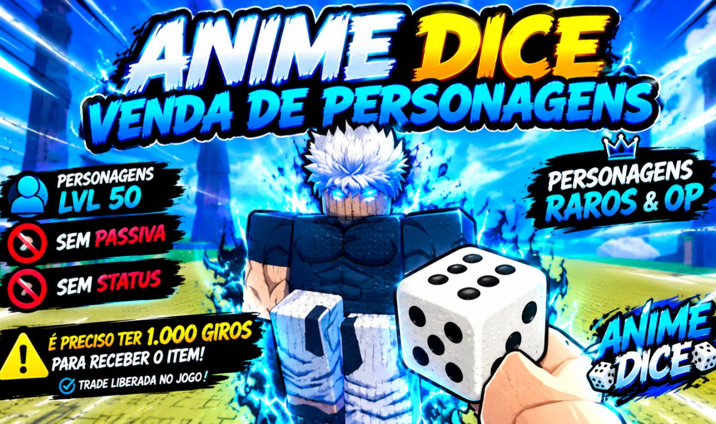 Anime Dice | Venda de Personagens | Personagens Raros & OP