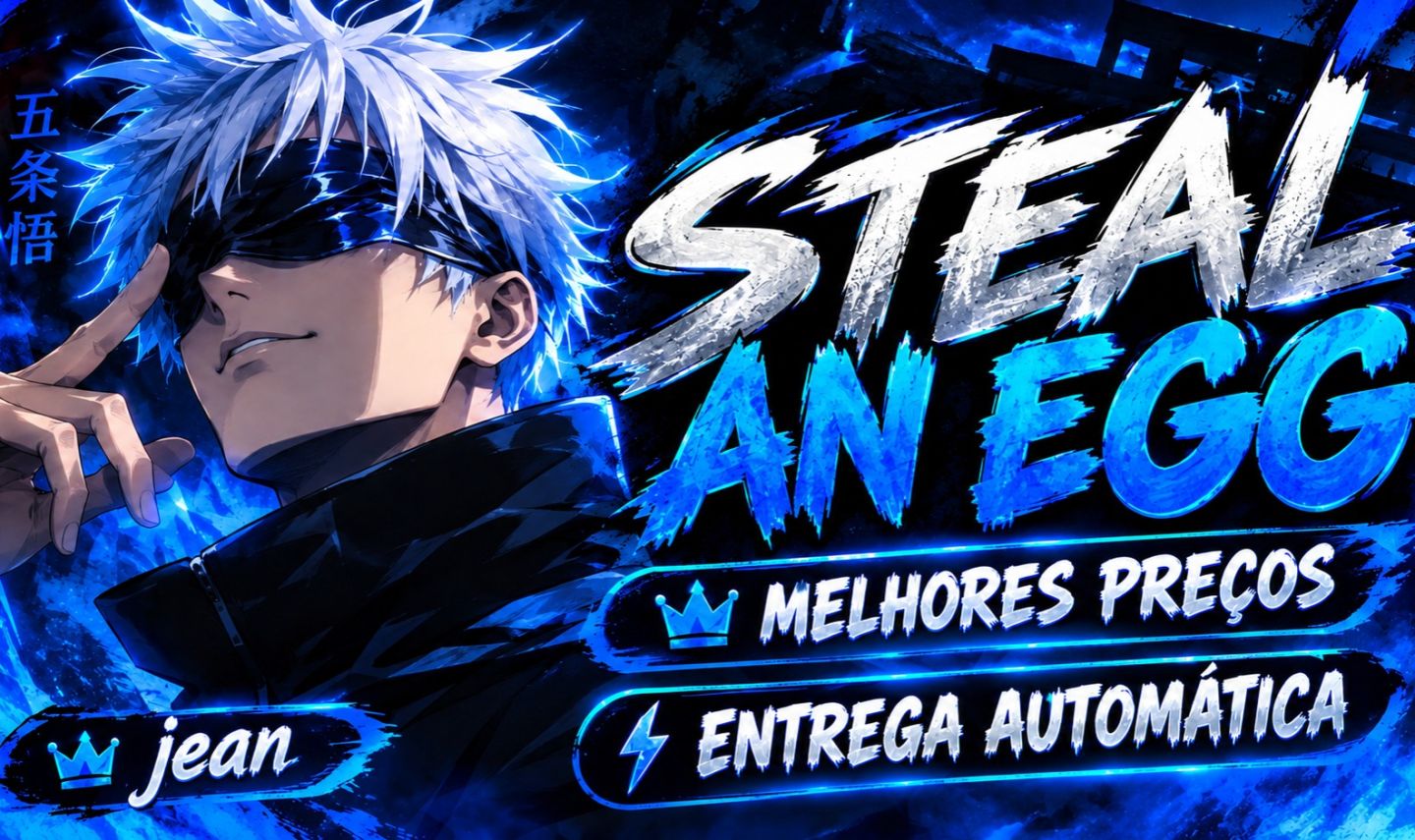 OFERTA TOP CONTAS INICIANTES E RARAS STEAL AN EGG ROUBE UM OVO