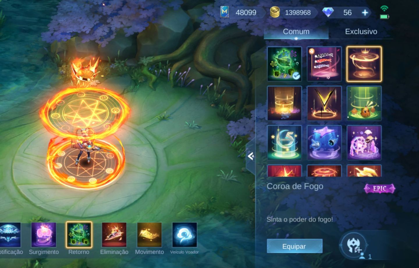 Conta - Mobile Legends