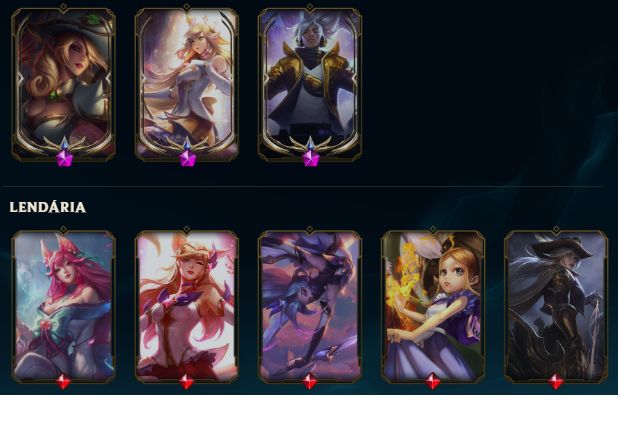 CONTA HIGH ELO COM MUITAS SKINS DE LOL VALORANT E TFT (SENDO SKINS RARAS)