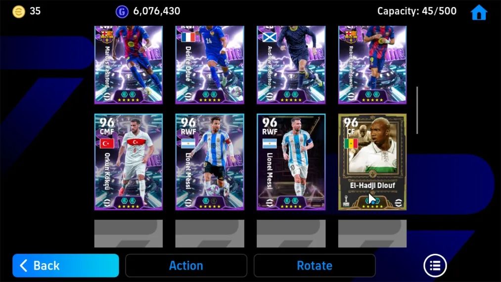 CONTA EFOOTBALL 3192 FC | BECKENBAUER 104 | KAHN 105 | 6M GP | XABI ALONSO