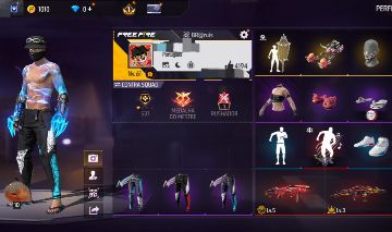 CONTA RARA LEVEL 61 COM EVOLUTIVAS E BANDEIRÃO FF
