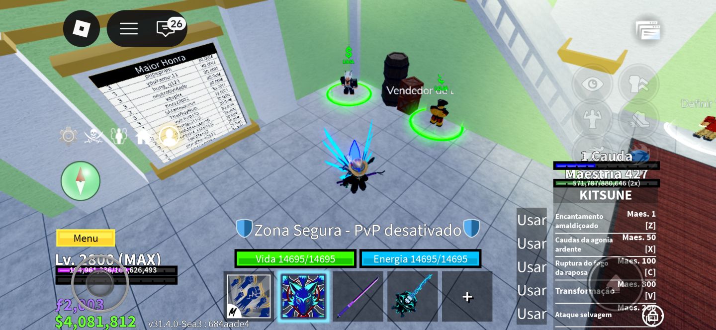 CONTA BLOX FRUITS MT OP PRA PVP