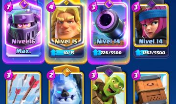 CONTA CLASH ROYALE - TROFÉUS 10.700