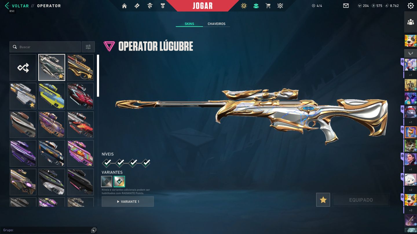 CONTA VALORANT ULTRA RARA COM MUITAS SKINS | ITENS EXCLUSIVOS & SKINS PREMIUM