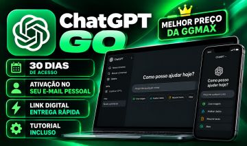 CHATGPT GO | 30 DIAS | SEU E-MAIL PESSOAL | MELHOR PREÇO DA PLATAFORMA