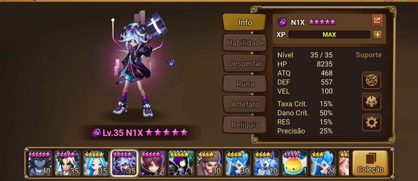 Triple LD - Summoners War - Cadiz, Fermion e Hacker
