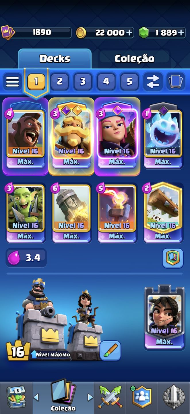 CONTA 10 ANOS / 22 CARTAS LVL 16 / 26 EVOS / 8 HEROIS - RARA - ACEITO OFERTAS