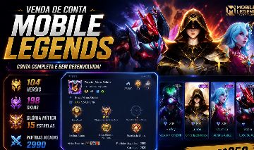 CONTA MOBILE LEGENDS