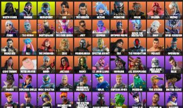CONTA FORTNITE - 229 SKINS | PODE ALTERAR E-MAIL | Artemis, Driftwalker, Alli
