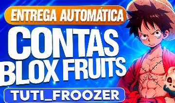 Contas blox fruits-entrega automática - contas upadas e custo benefício